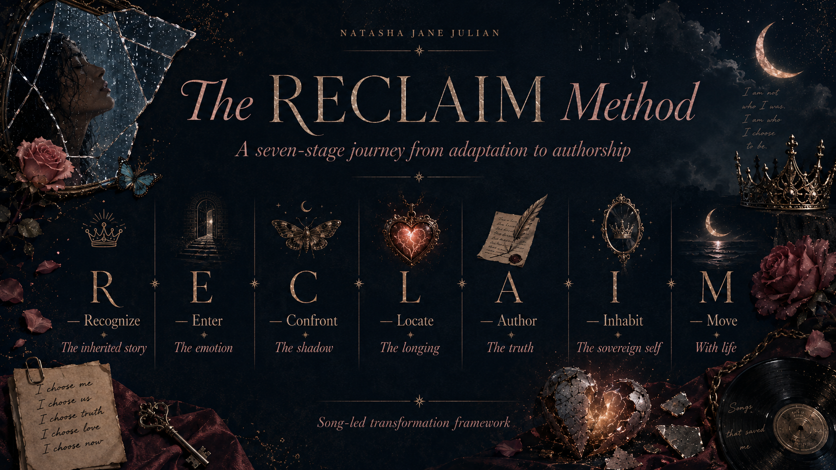 The RECLAIM Method — Recognize, Enter, Confront, Locate, Author, Inhabit, Move